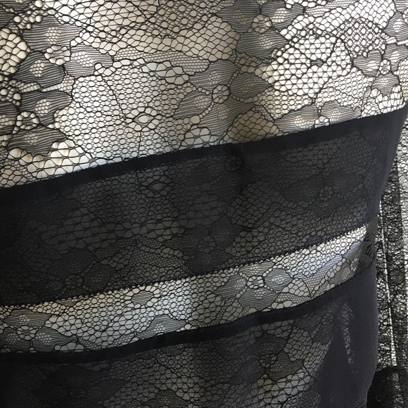 Ann Taylor Sheer overlay sz XX color black - Picture 3 of 8